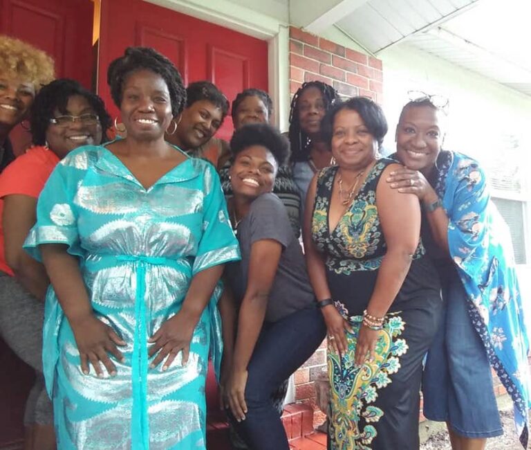 Going vegan for Lent - at her home with a group of Black women friends