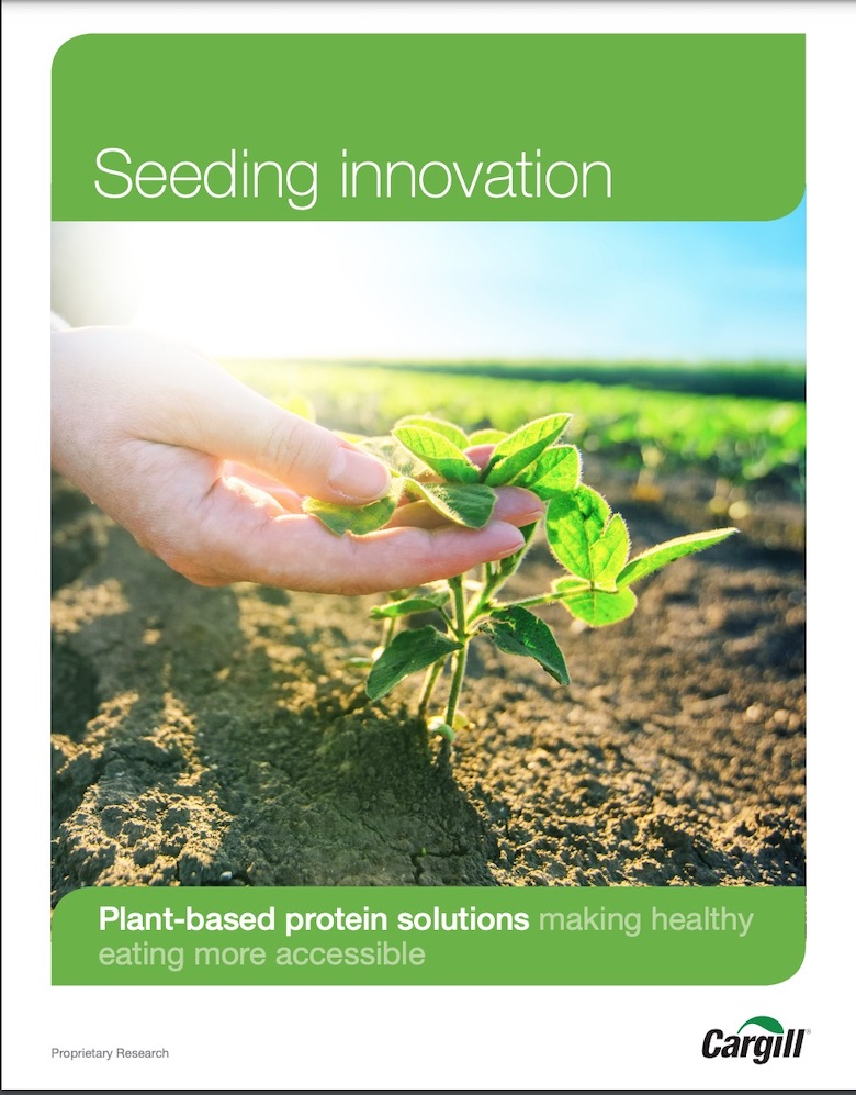 Cover of eBook by Cargill about plant-based foods