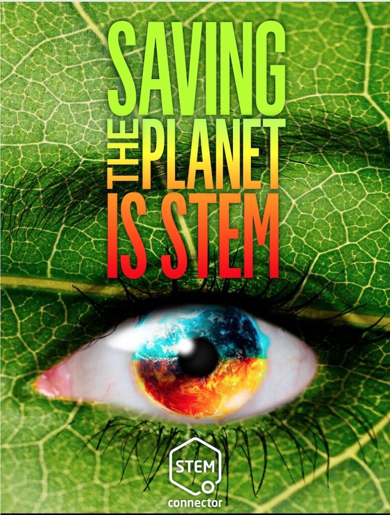 eBook cover on STEM and saving the planet