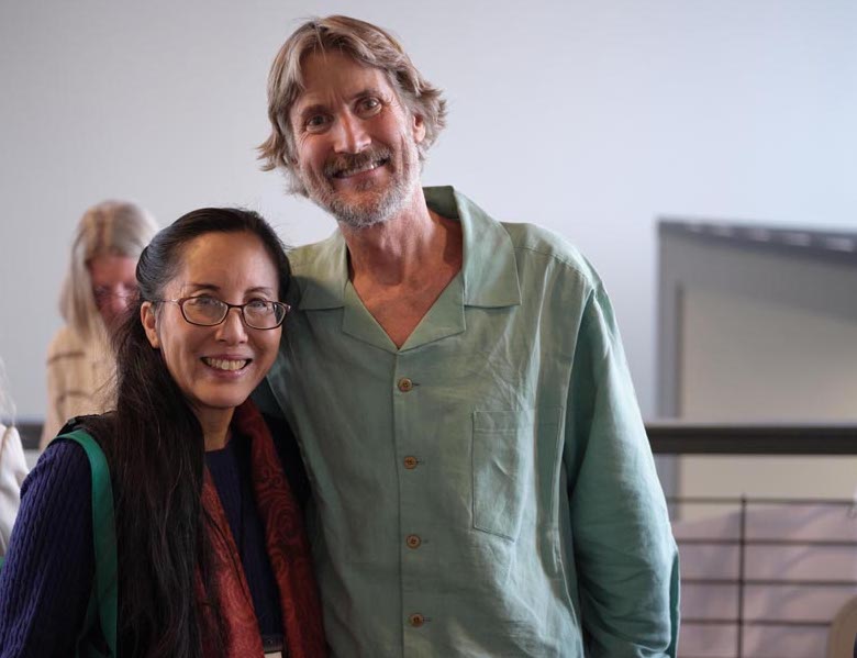 Vegan Joanne Kong with Will Tuttle